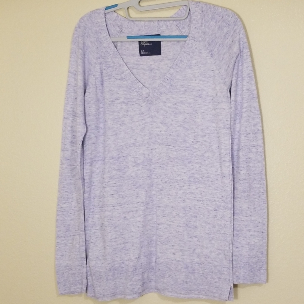 American Eagle Purple Sweater Size Large